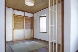 和室にもモダンテイストな趣を・・・